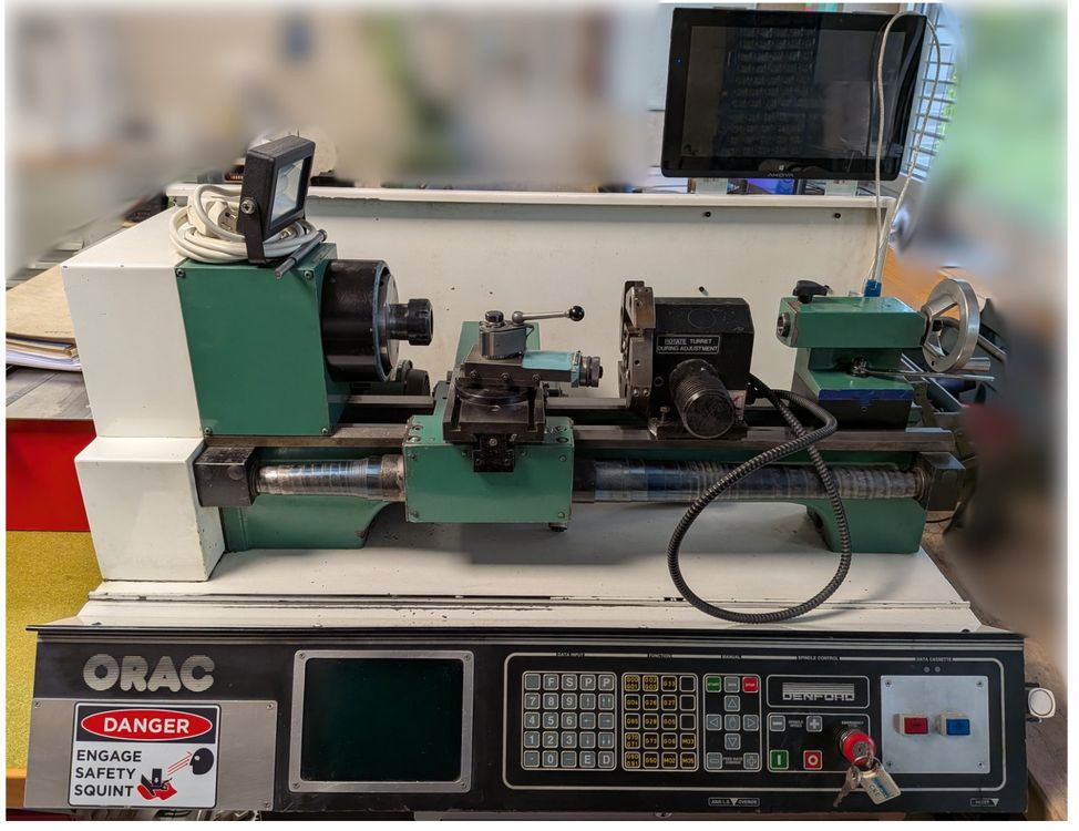 Denford ORAC CNC Drehmaschine, mit Werkzeugwechsler (Gebraucht) in ...