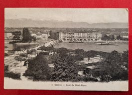 Genève - Quai du Mont-Blanc 1913