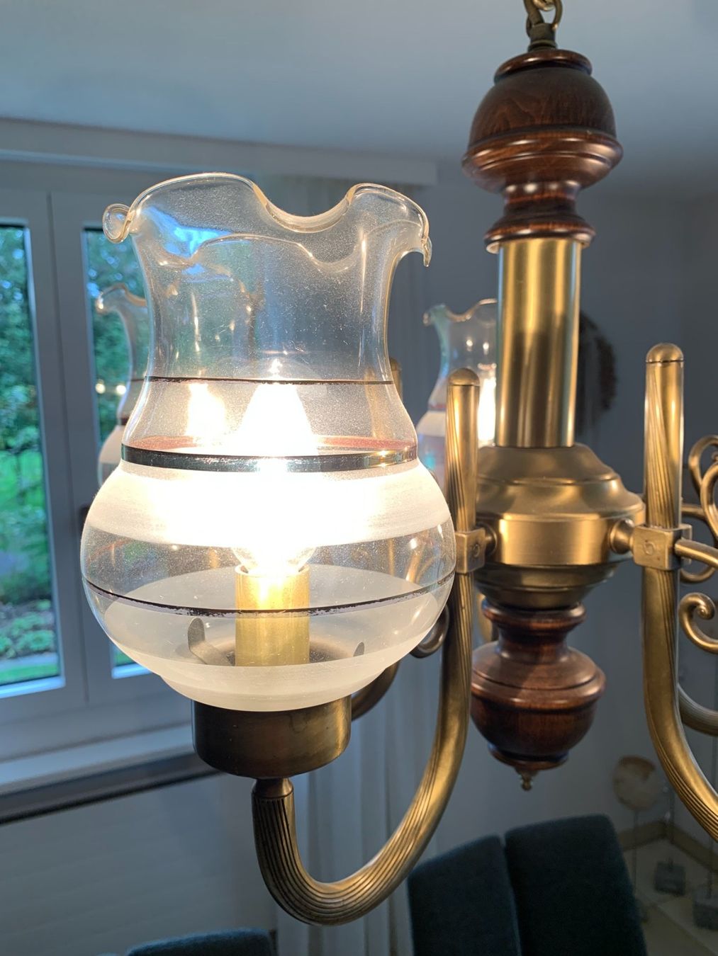 Lampadari & plafoniere: Kronleuchter 5-armig, super Blickfang, Tadelloser Zustand – Usato da Sarmenstorf venduto da habasa 3