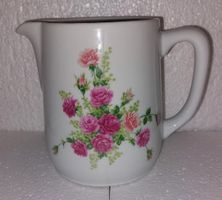POT  à LAIT - Langenthal - vintage - motifs fleurs