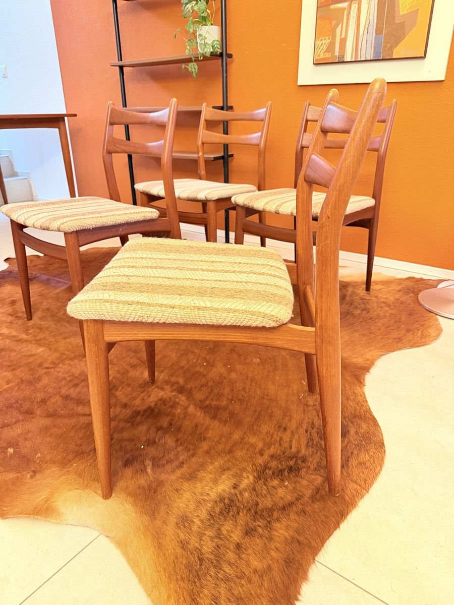 Stühle: Vintage 4 Stück Teak Stühle – Gebraucht aus Grenchen von Nur_2540 5