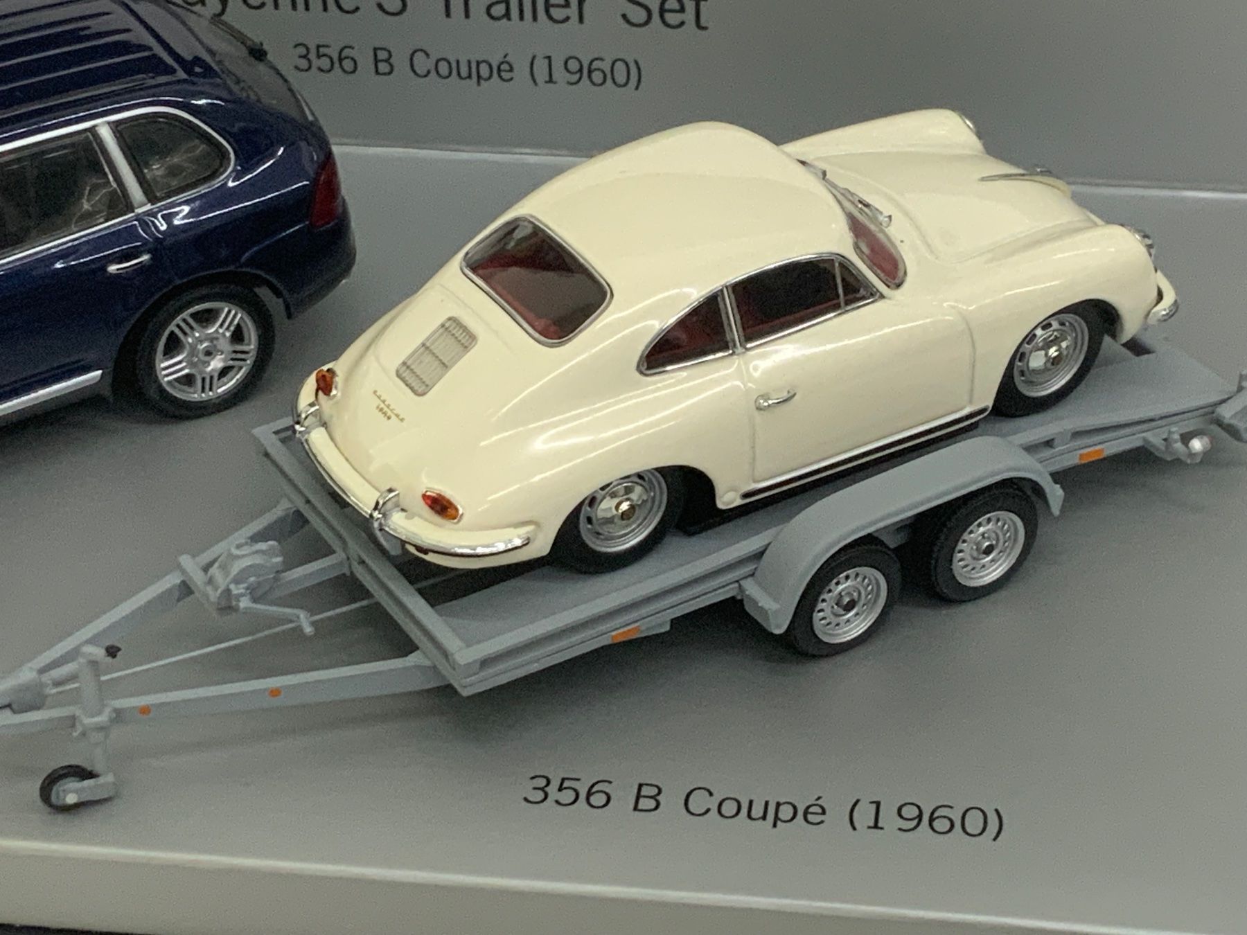 Porsche Modellini d'auto: Porsche Cayenne 356 Trailer Set Minichamps 1:43 – Nuovo (secondo la descrizione) da Luzern venduto da aa43modelcars-Luzern 1