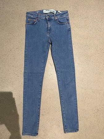 Off-White Jeans Floral Print