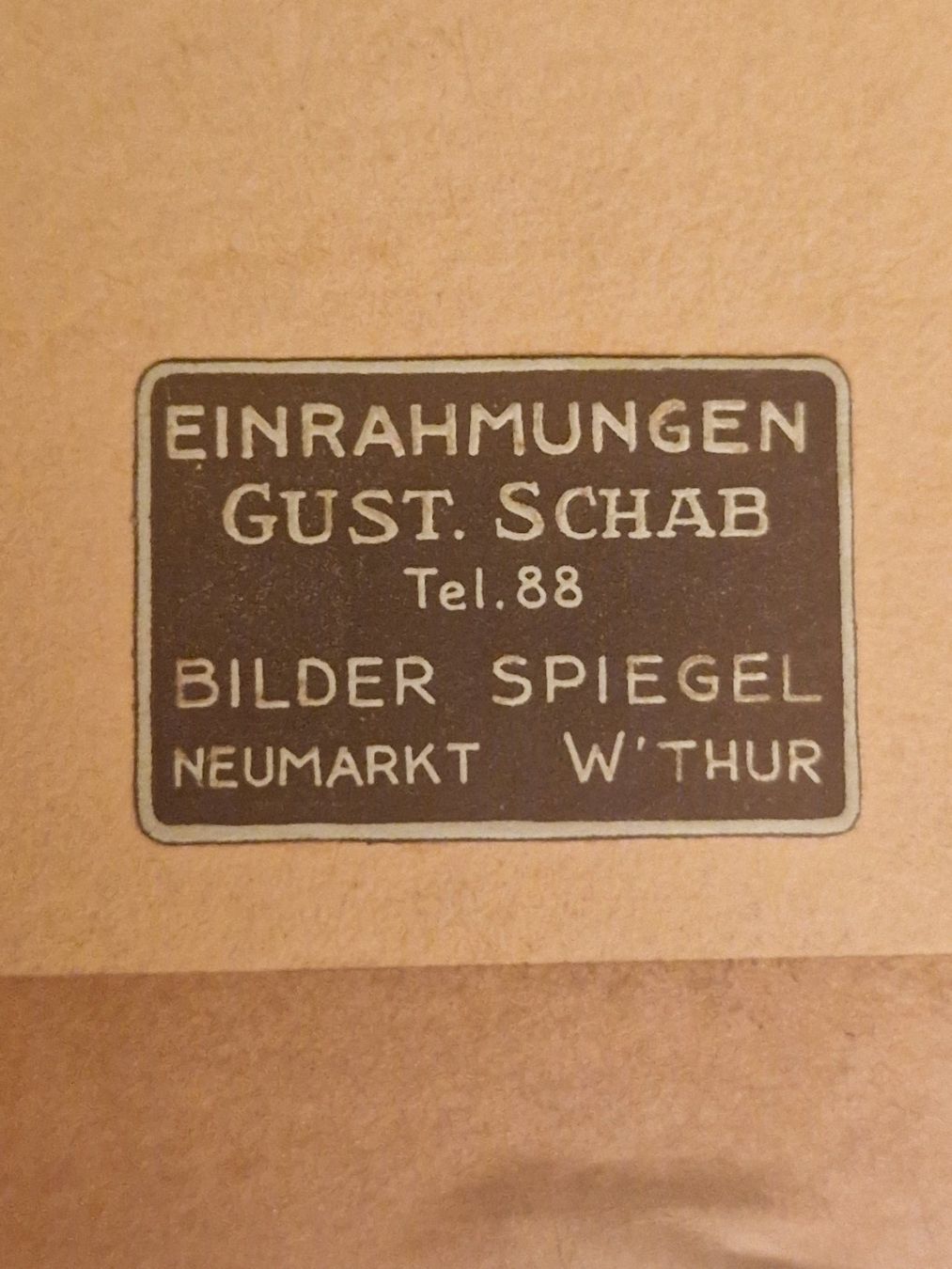 Poster & Bilder: Druckgrafik "Tabak auf Java" – Gebraucht aus Winterthur von Hest1 5