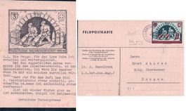 Armée Suisse, Munitions Nachschubdienst + Vignette (1939-40)