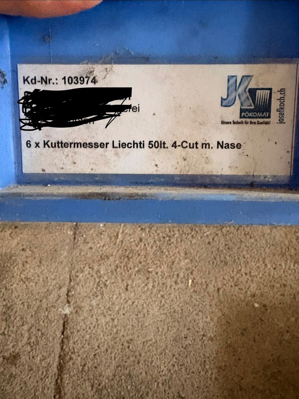 Küchenmesser: Sechs Kuttermesser – Gebraucht aus Kirchberg BE von Tim_187 3