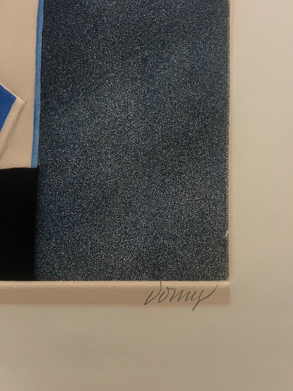 Grafica & Litografie: Bertrand Dorny, handsigniert, nummeriert – Usato da Rain venduto da Pic-Ass 2