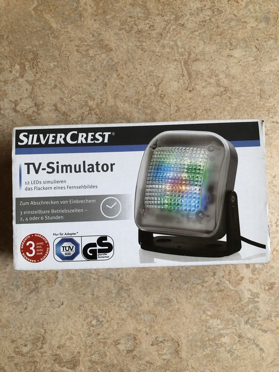 Sistemi d'allarme: TV-Simulator Einbrecherschutz – Nuovo e nell'imballaggio originale da Brugg AG venduto da Vintage_und_Allerlei