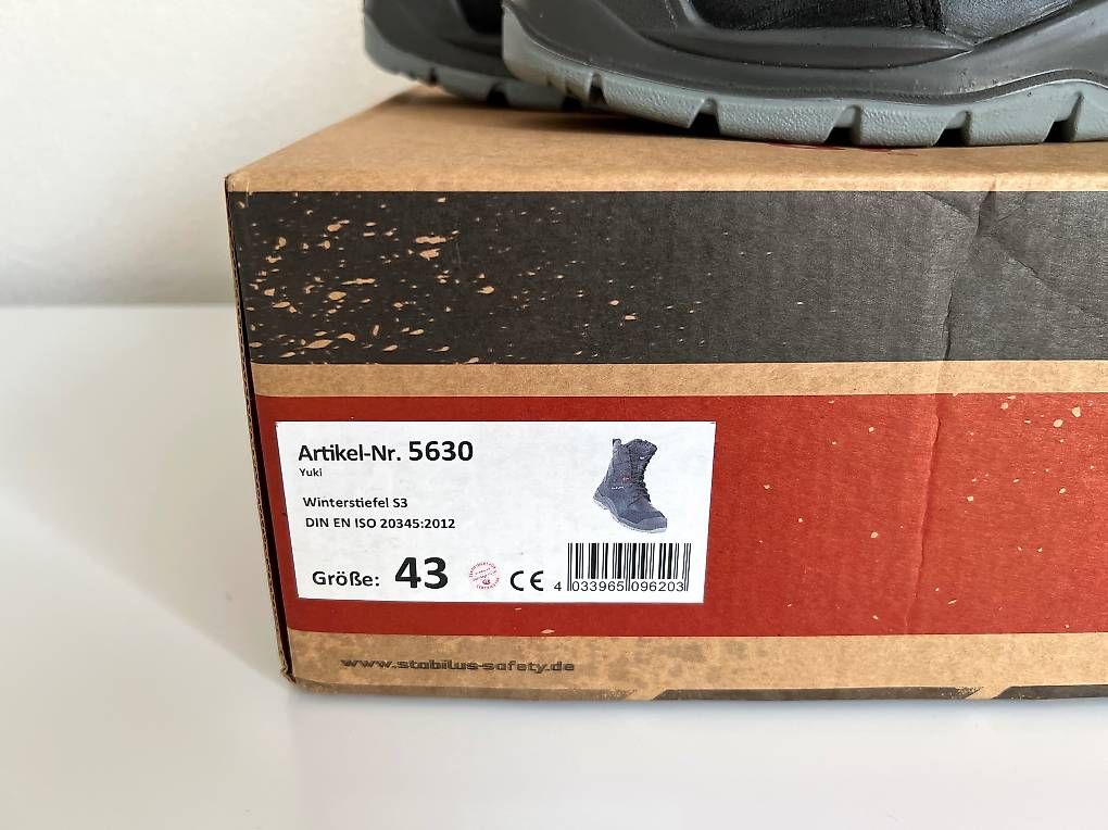 Scarpe da uomo: Neue S3 Winter Sicherheitsstiefel - Gr. 43 – Usato da Biel/Bienne venduto da lef_2jnx 1