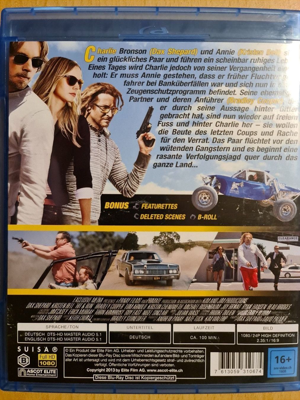 Tutti i DVDs: DVD Hit&run – Usato da Dintikon venduto da Vexi 1