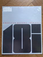 RENAULT 18 Grossformat-Prospekt American Motors USA 1981 AMC