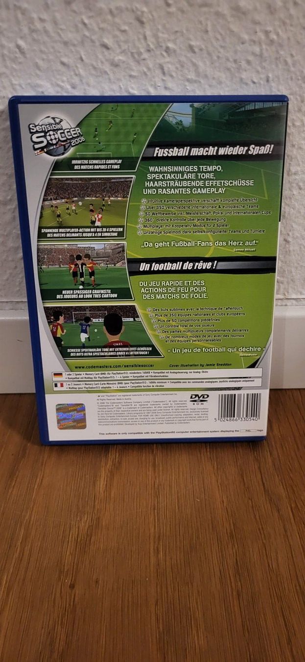 Sony Spiele: PS2 - Sensible Soccer 2006 – Gebraucht aus Münsingen von Heroism2010 1
