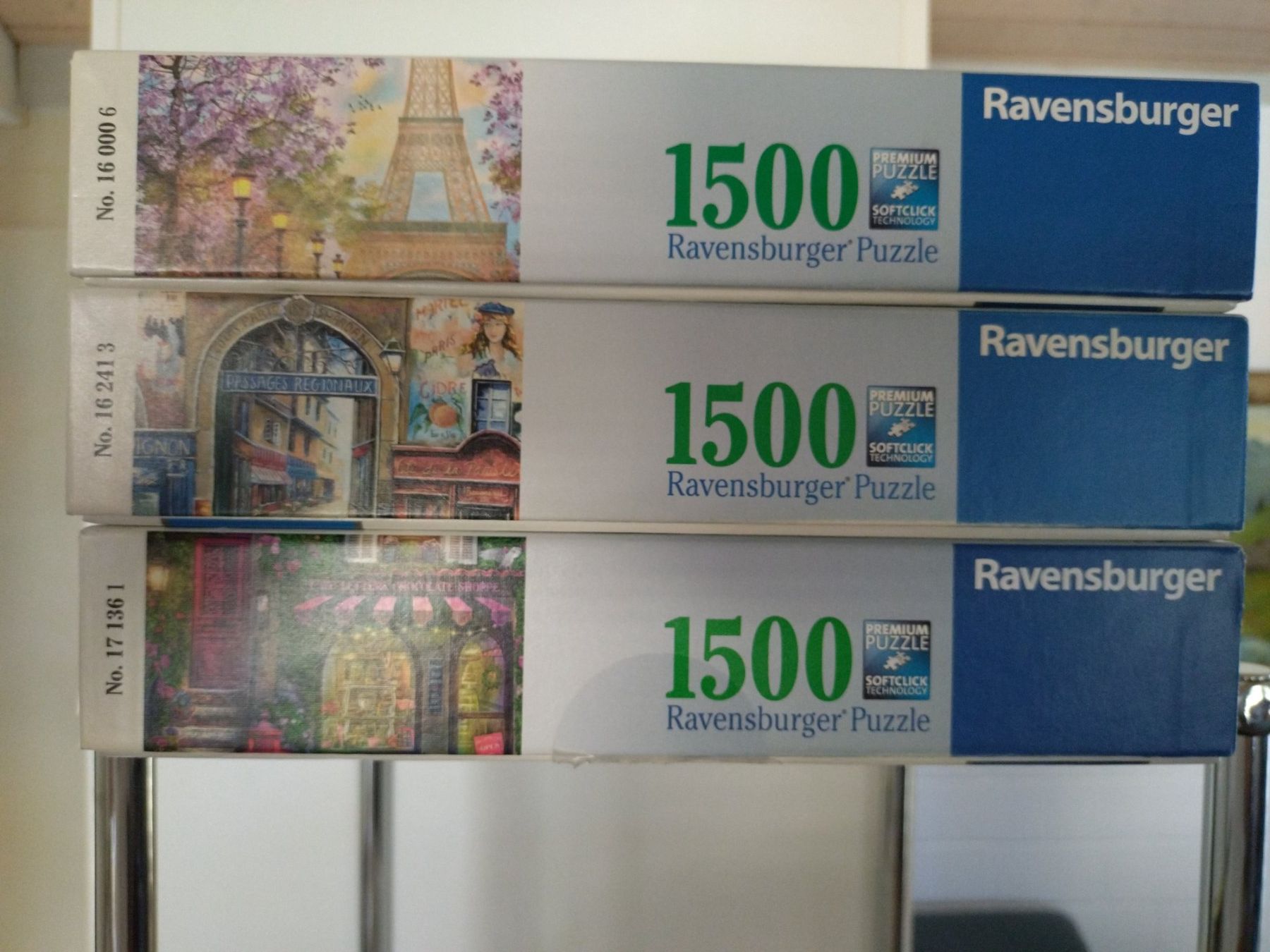 Ravensburger Puzzle: 3 Ravensburger Puzzles 1500 Teile – Usato da Vordemwald venduto da ald_z79j