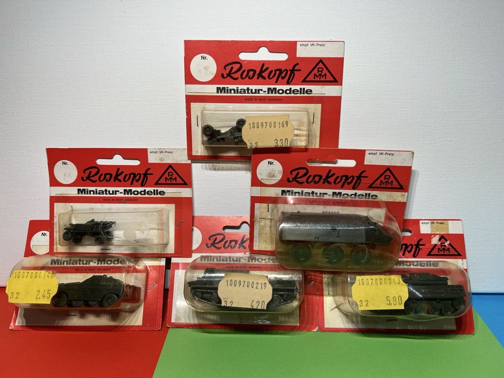 6x Roskopf Militärmodelle 1/87 (Neu und originalverpackt) in Weinfelden ...
