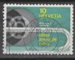 Tous les timbres: Schweiz 1966 Nr.446 Stop ! blind    (11 – D'occasion à Ruggell par Masescha