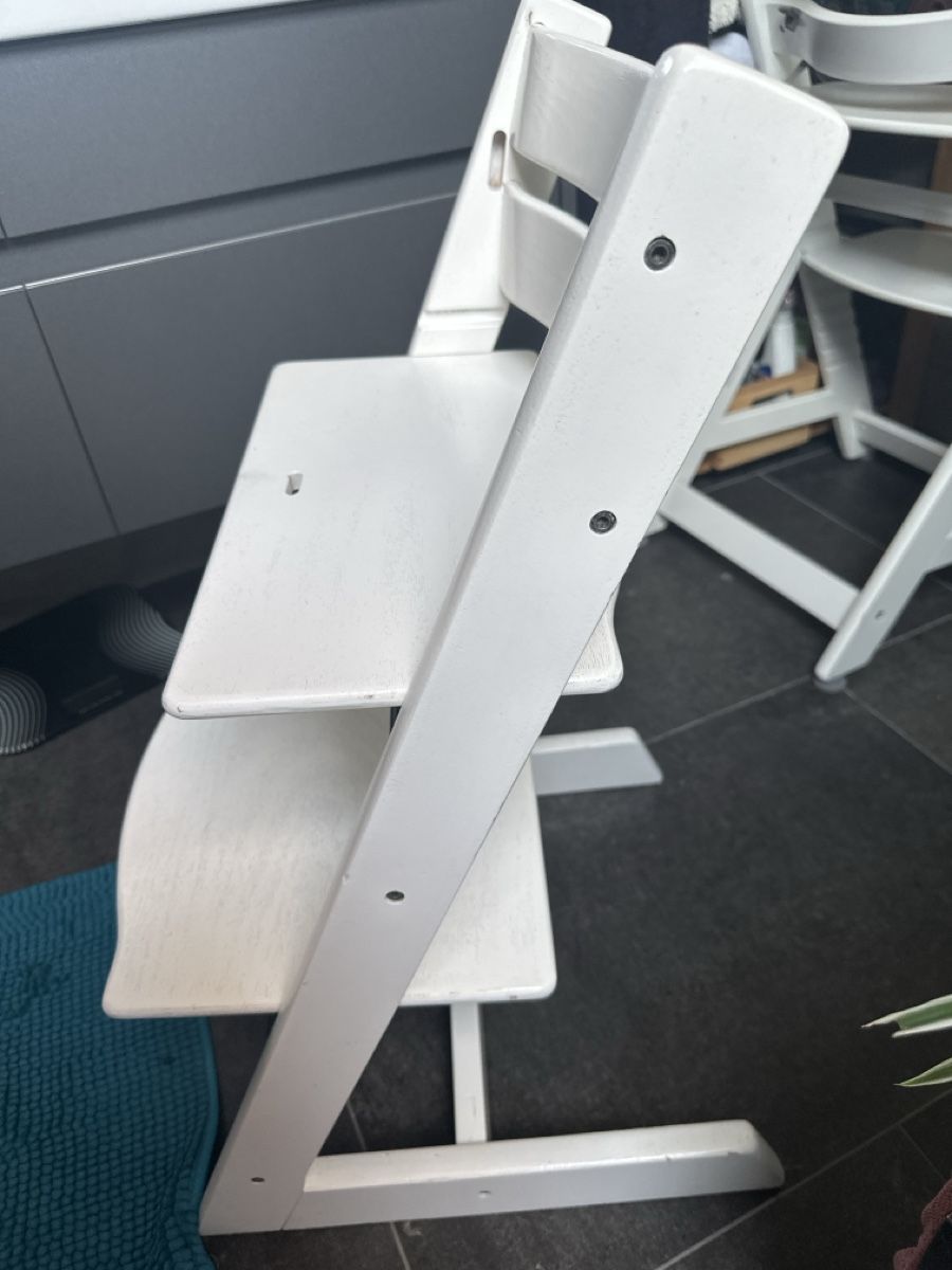Hochstühle: Stokke Tripp Trapp  weiss gebraucht – Gebraucht aus Muri AG von any010 1