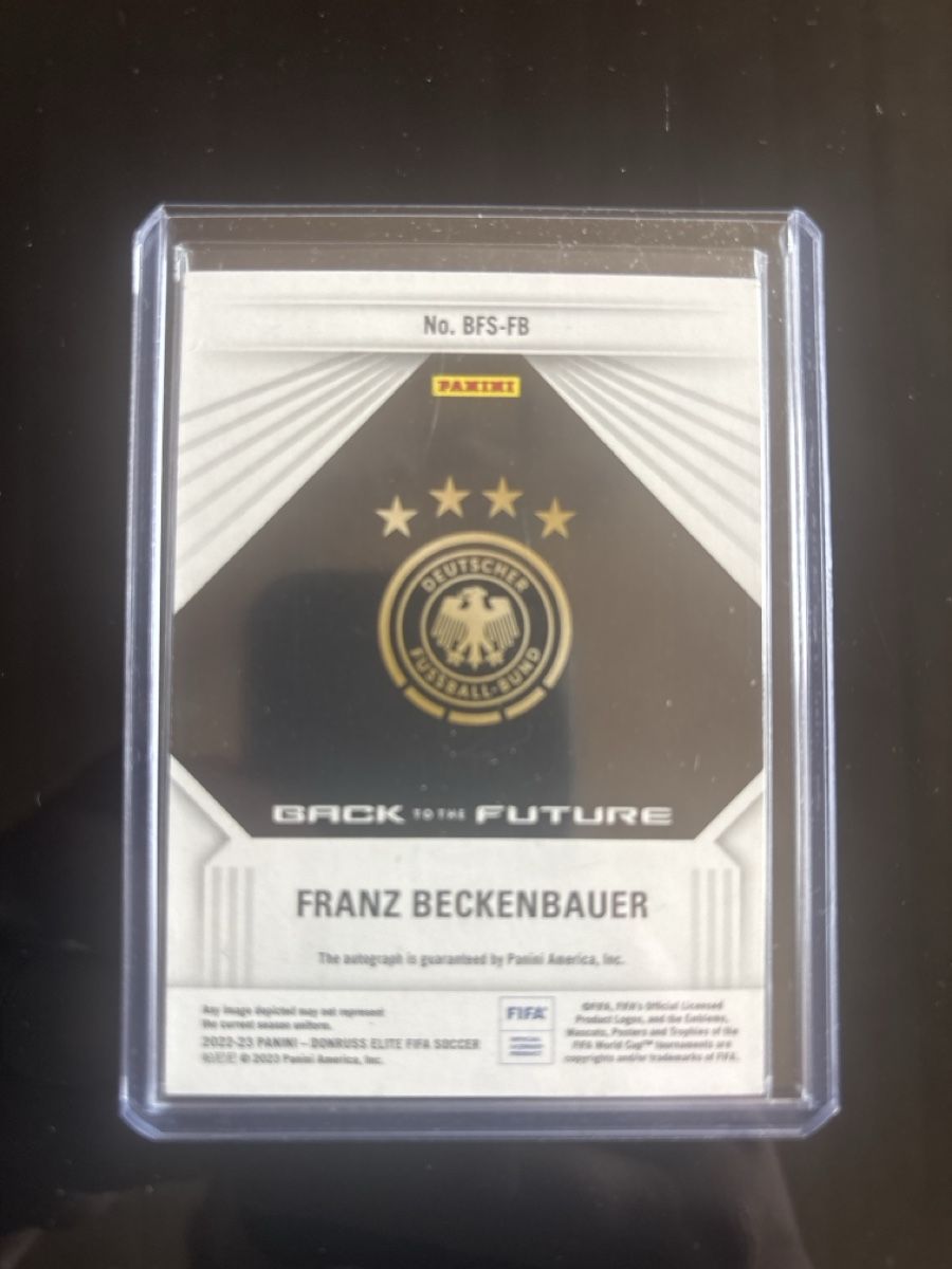 Panini Carte collezionabili: Panini Franz Beckenbauer Auto /89 – Nuovo (secondo la descrizione) da Hunzenschwil venduto da rap_7tw9 1