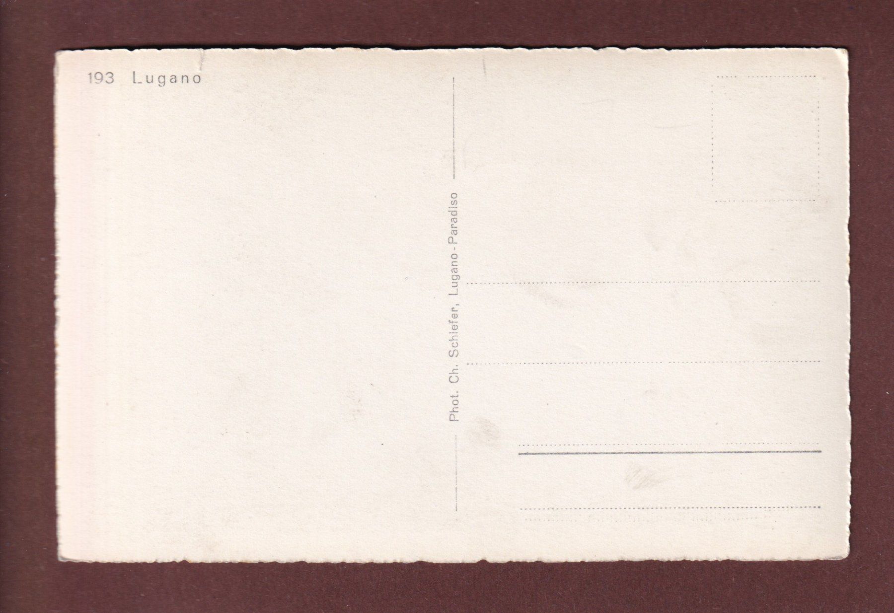 Cartes postales: LUGANO - Quai – D'occasion à Pully par nicecards 1