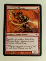 1 x Krark-Clan Shaman - Magic: The Gathering - MtG