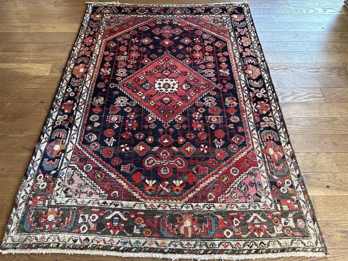 Tappeti: Wunderschöner 198x140 Hamedan Perserteppich – Usato da Bennau venduto da Mayer_Carpets