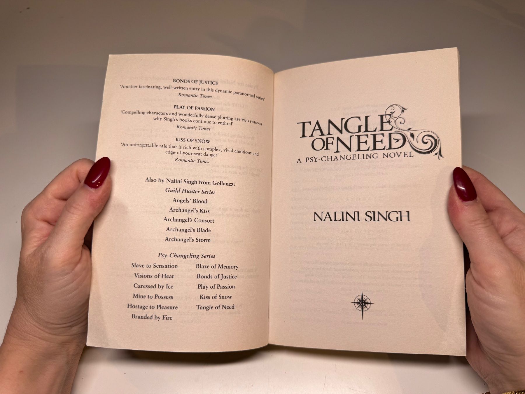 Bücher: NOVEL: Nalini Singh, Tangle of Need – Gebraucht aus Grosswangen von English_books 2