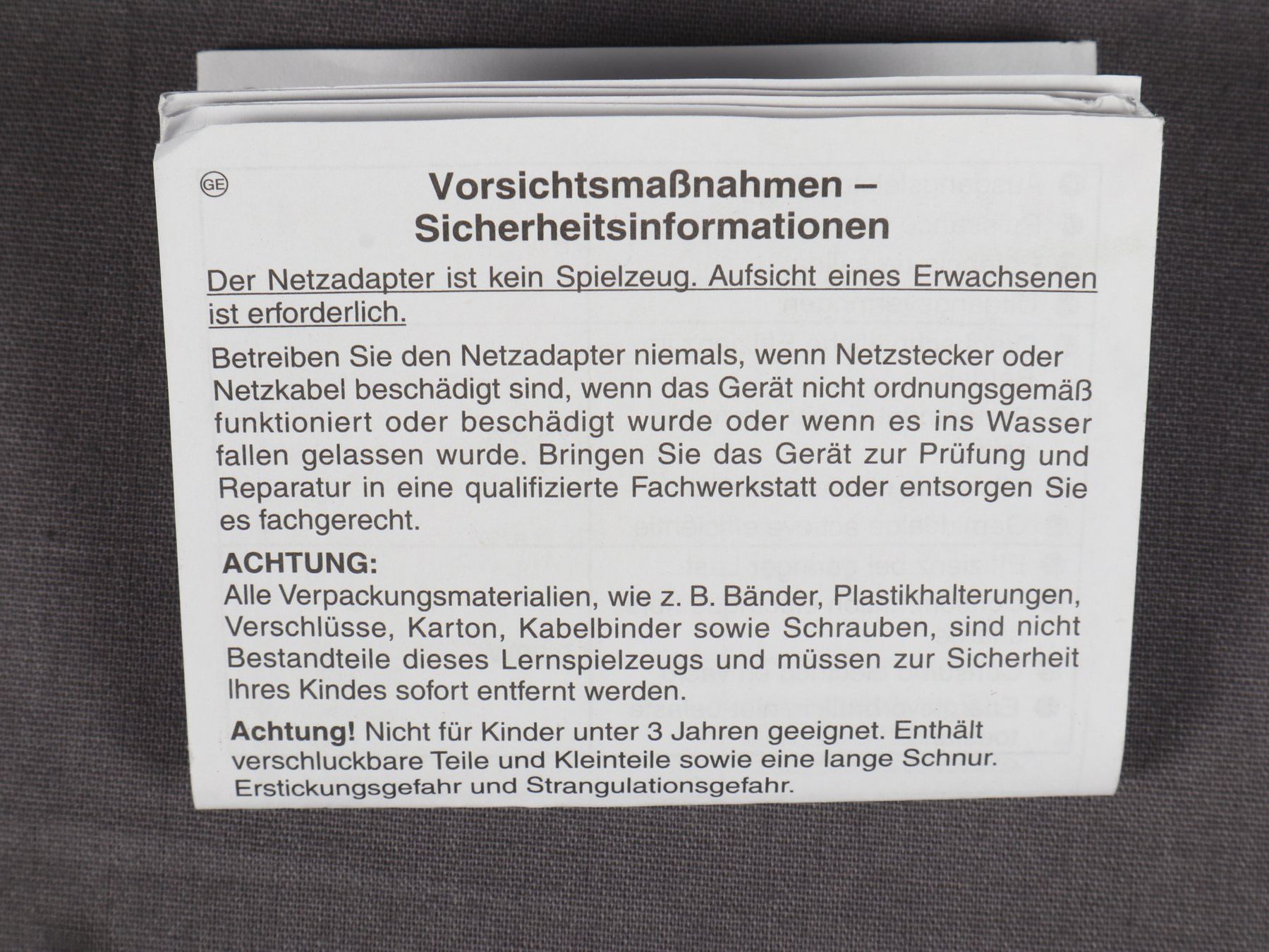 Unità & Adattatore: VTECH MicroUSB-Netzadapter Lernspielzeuge mit 5.0V – Nuovo (secondo la descrizione) da Steinen venduto da Restwert_Steinen 4