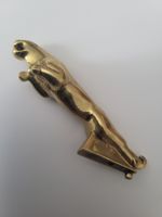 Jaguar Kühlerfigur,  Gold Messing, Oldtimer, Rarität!
