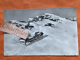 1955 Hotel Berghaus Niederhorn mit Sesselbahn und Burgfeldst