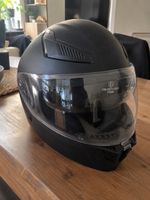 Casque moto Yema noir mat, très bien entretenu 