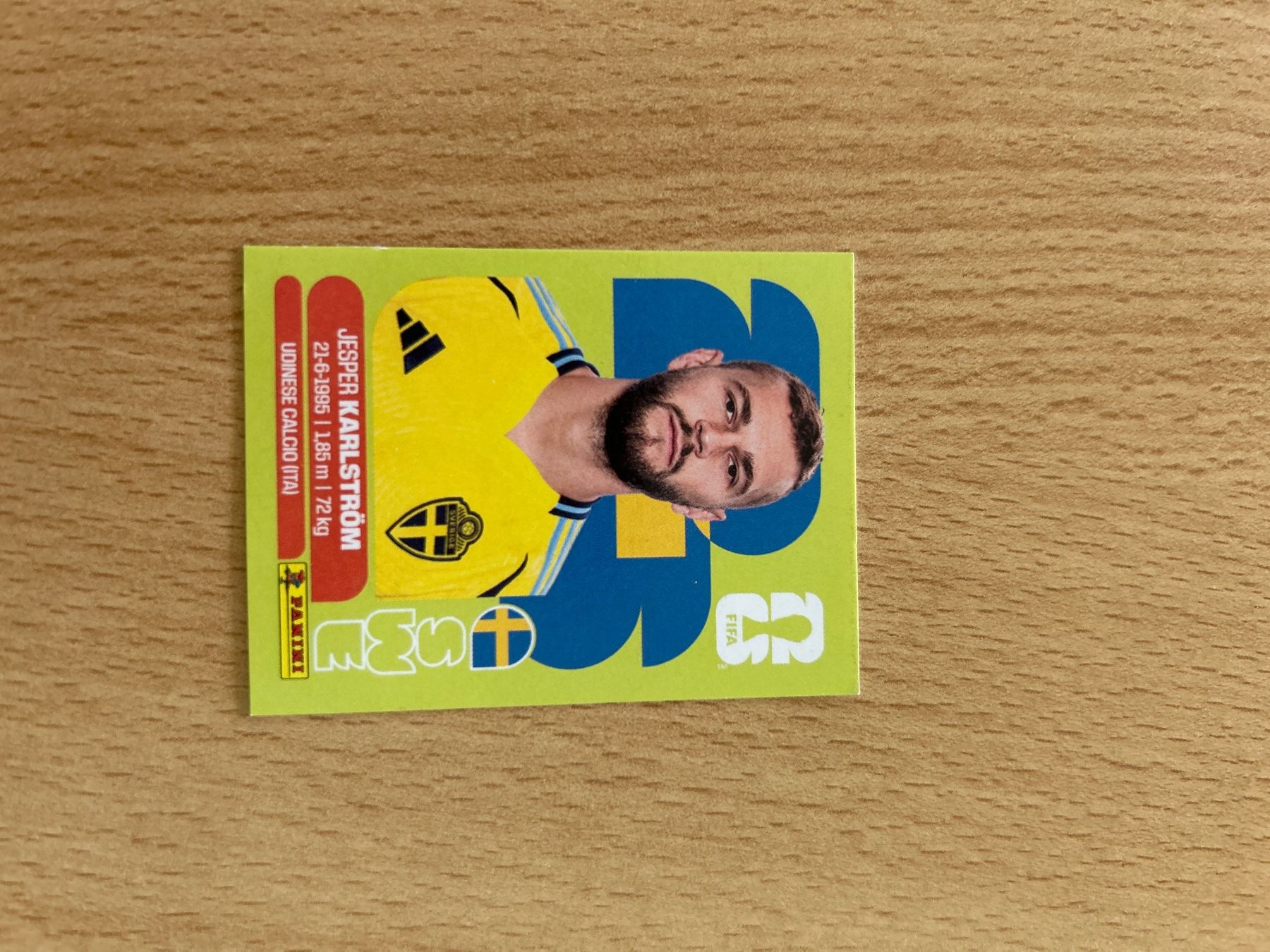 Panini Carte collezionabili: SWE 10 - Jesper Karlström - Panini WM 26 – Usato da Luzern venduto da edu_f6hx