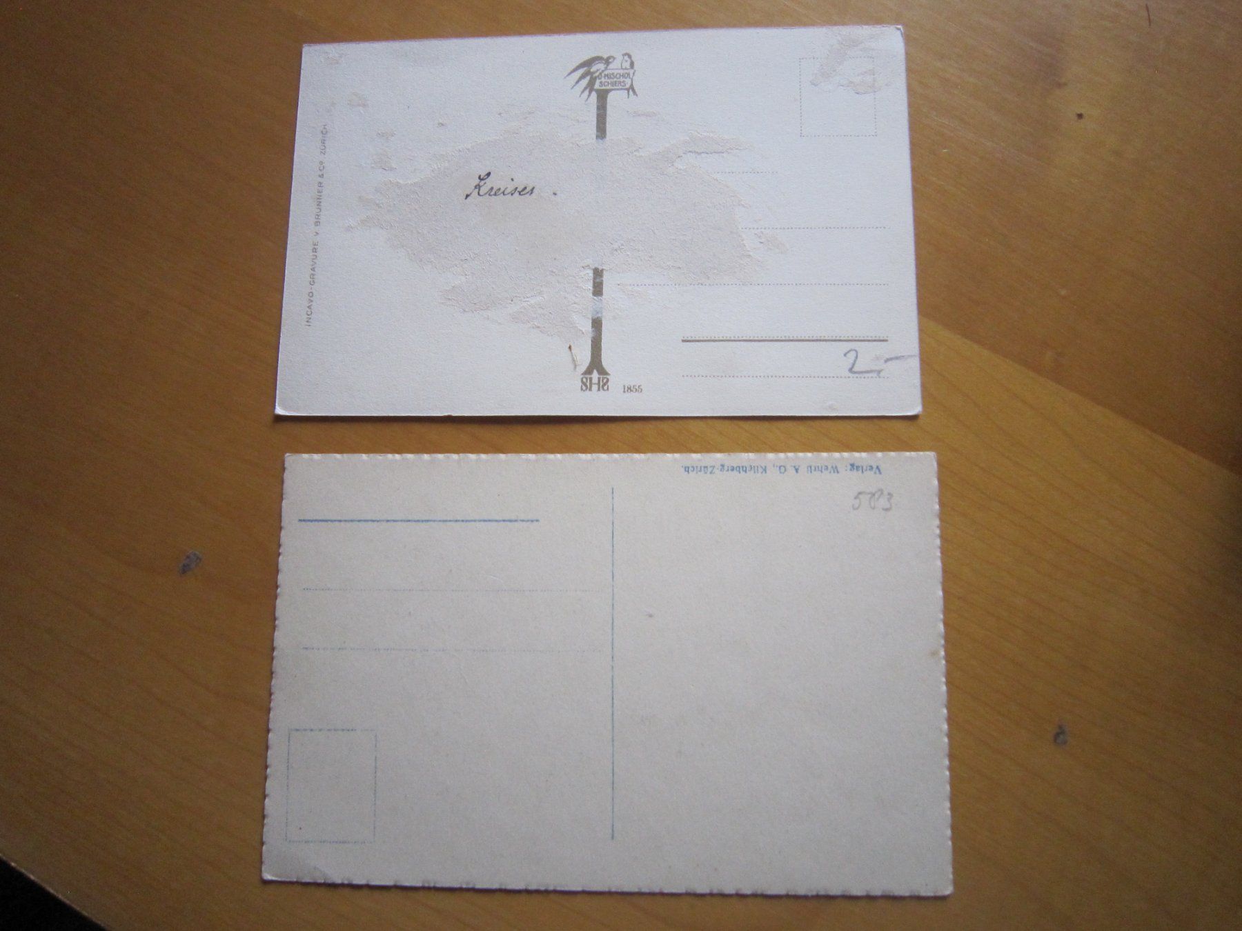 Cartoline postali: No1 schöne antike Postkarten Schaafe – Usato da Gordola venduto da Polentaefung 3