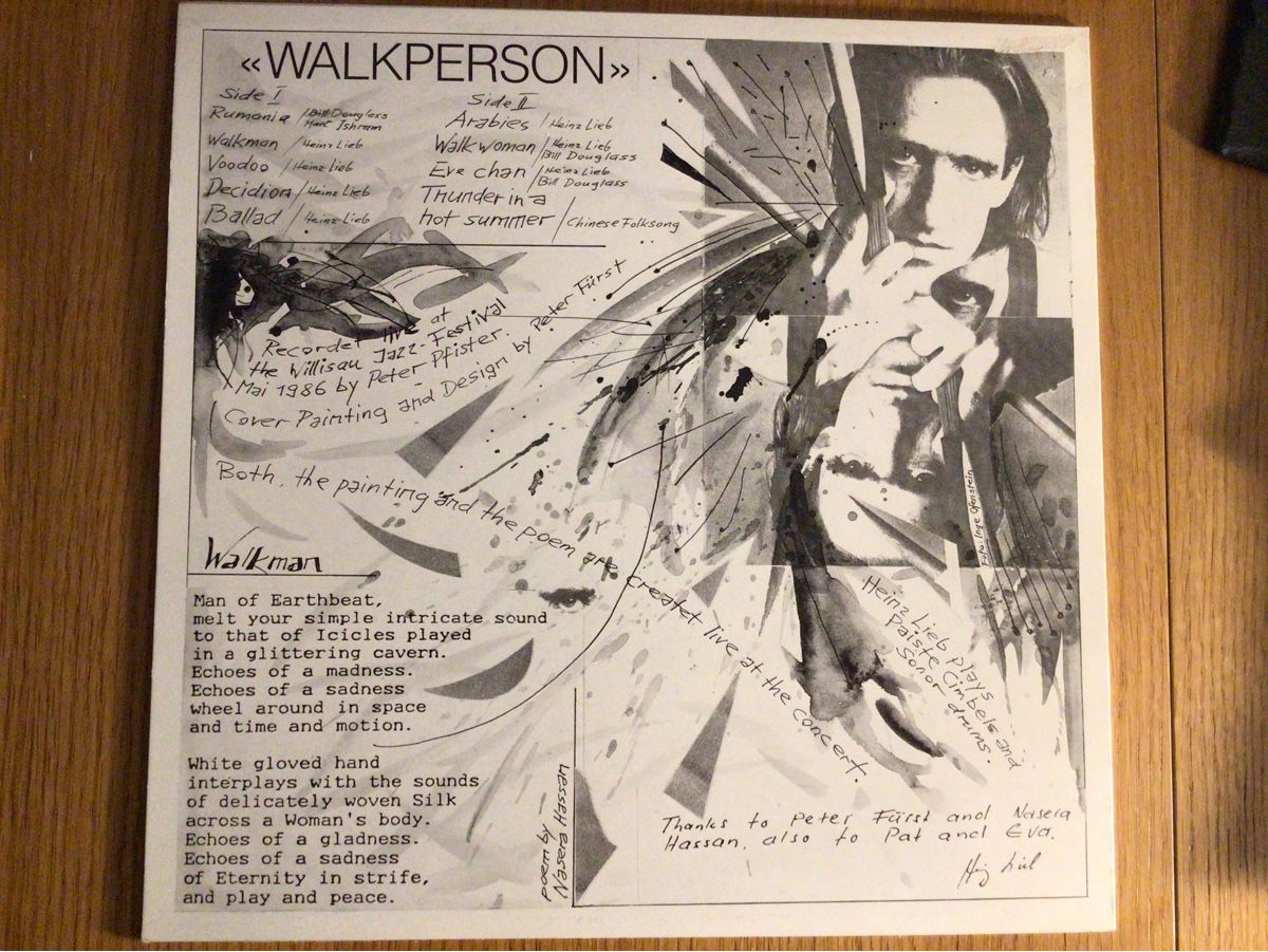 Dischi in vinile: HEINZ LIEB PROJECT, Walkperson, LP, 1986 – Usato da Steinach venduto da Quarkie 1