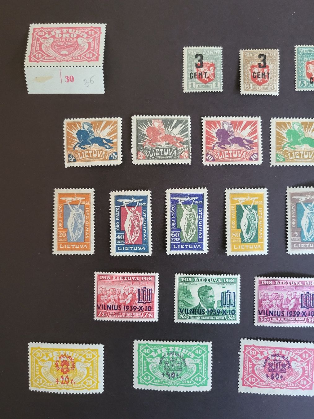 Tutti i francobolli: Kleinlot Litauen ab 1921/22 – Nuovo (secondo la descrizione) da stäfa venduto da brandy66 1