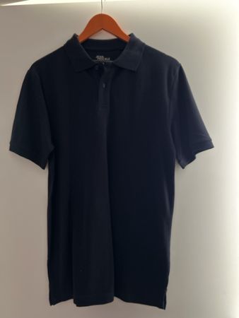 2 Poloshirts Grösse M, Dunkelblau & Weiss