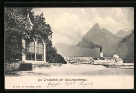 Die Tellskapelle am Vierwaldstättersee 