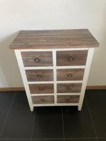 Kleine Kommode Shabby Chic Landhaus weiss Holz  