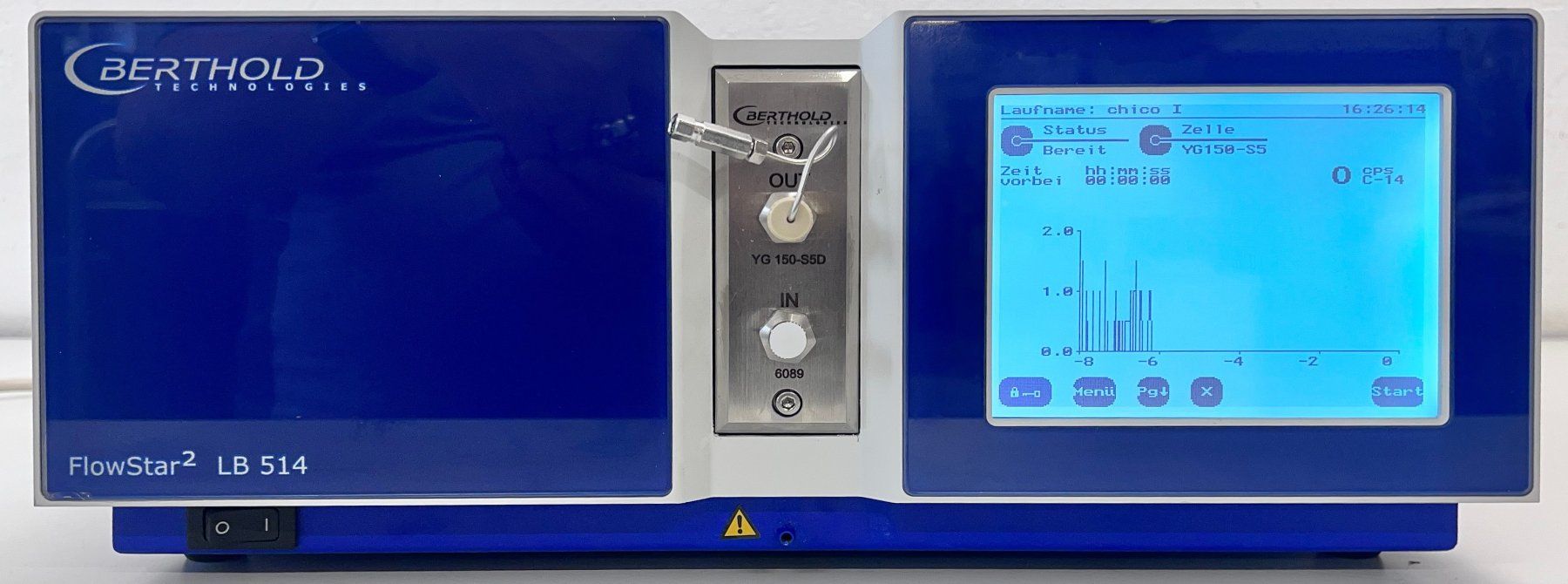 Accessori da laboratorio: Berthold FlowStar2 LB 514 Durchfluss Strahlenmessgerät – Usato da Niederdorf venduto da LeptonAG_Labor 1