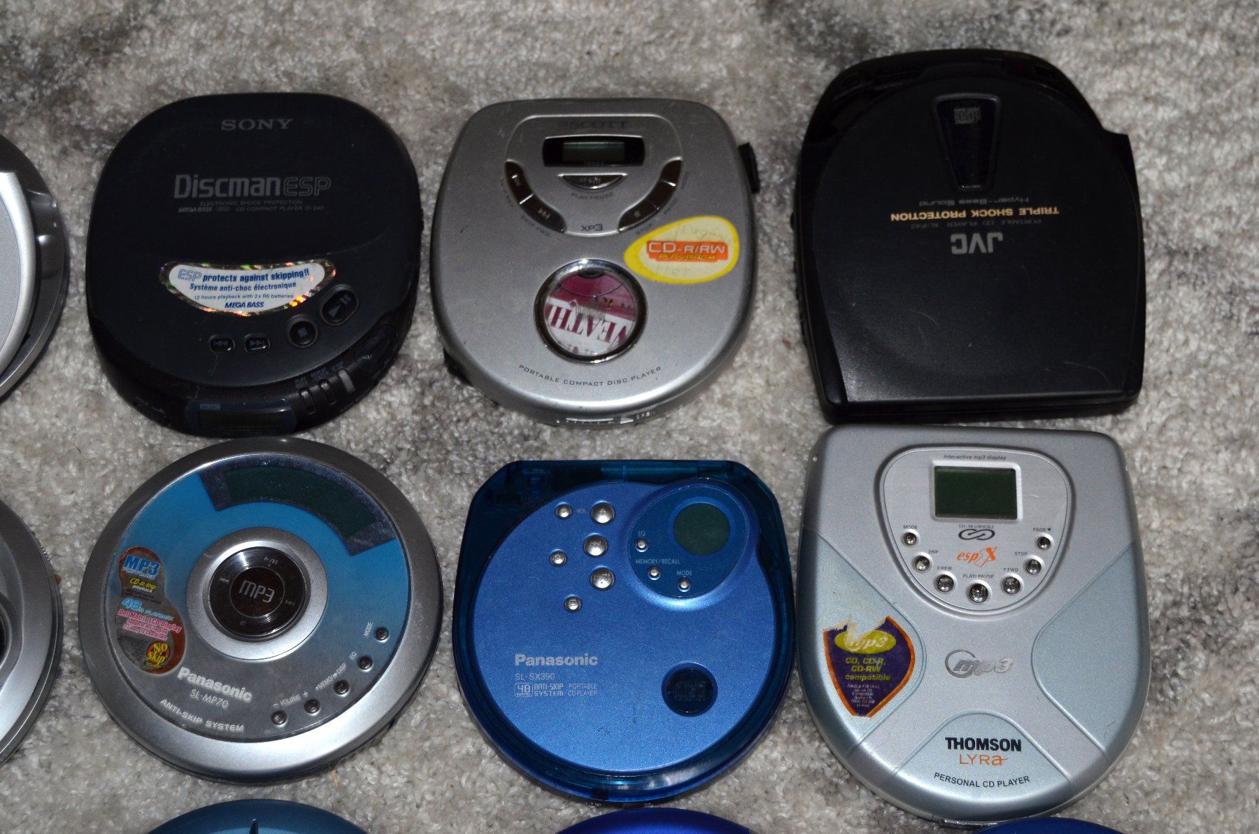 Lettore multimediale portatile: 15 x Discman Sony, Philips, Panasonic, JVC... – Difettoso da Collonges venduto da arashee 1