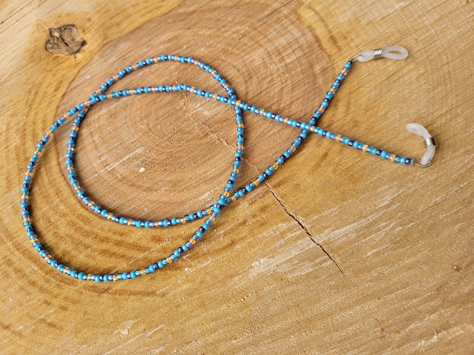 Catenine: Schöne, handmade Brillenkette – Nuovo e nell'imballaggio originale da Baar venduto da nic-schwalbe