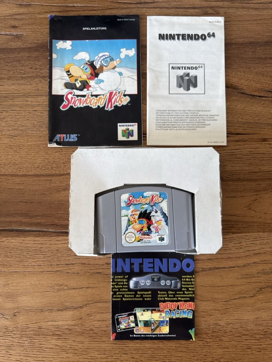 Nintendo Spiele: Snowboard Kids Nintendo 64 PAL Version OVP – Gebraucht aus Lenzburg von eyworld 2