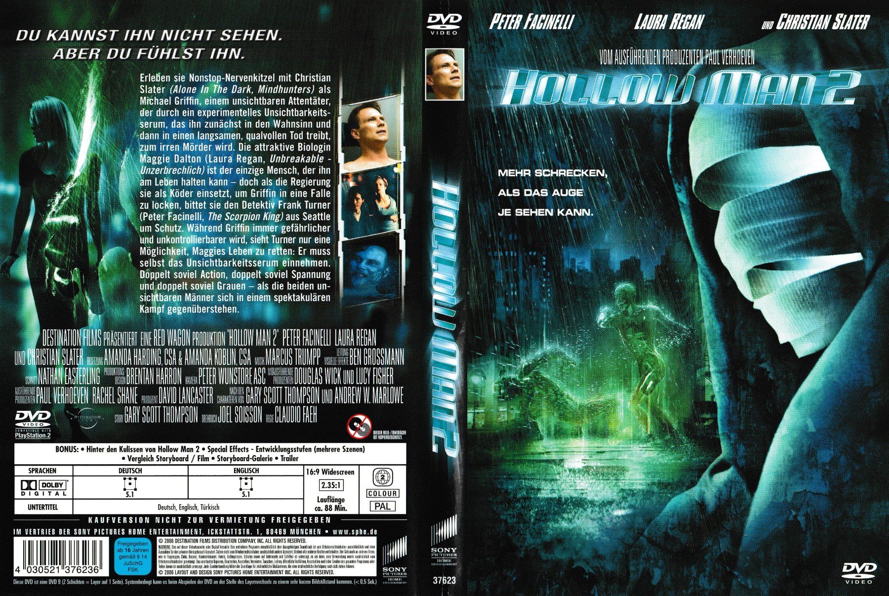 Tutti i DVDs: DVD - Hollow Man 2 – Usato da Langnau am Albis venduto da MediaRescuerKeLoX