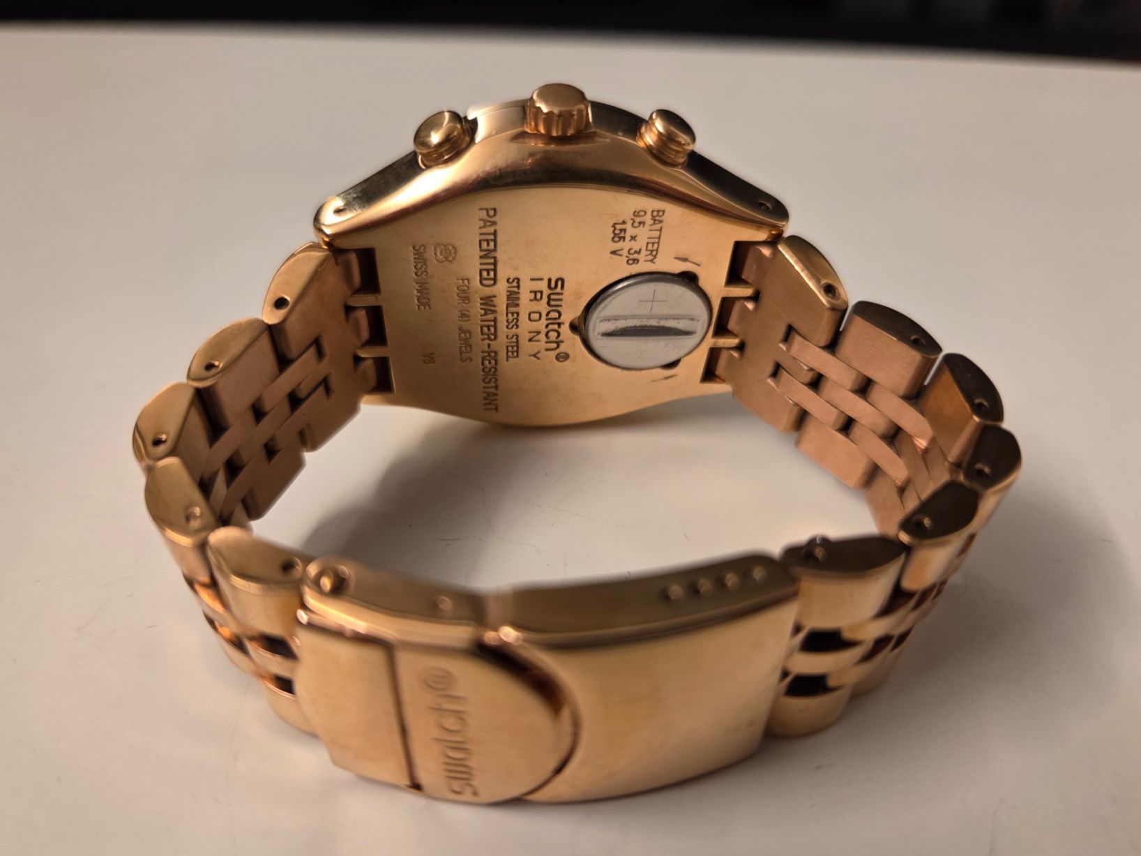 Swatch Bracelets: Swatch "Precious Rose" chronograph Quartz watch – D'occasion à Rupperswil par Schlaumischlumpf 2
