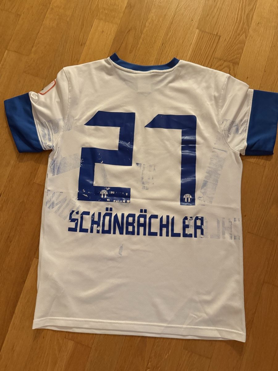 Nike Canottiere & Pantaloni: FCZ Matchworn Trikot Marco Schönbächler – Usato da Fehraltorf venduto da Bowling_54 1