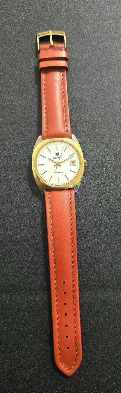 Nivada Orologi: NIVADA AUTOMATIC - DATE VINTAGE HERREN UHR – Usato da Neftenbach venduto da Taschen-Uhren 7