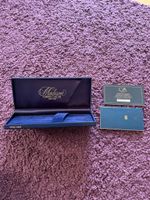 Caran d'Ache Madison Etui Box mit Zertifikat blau leer!