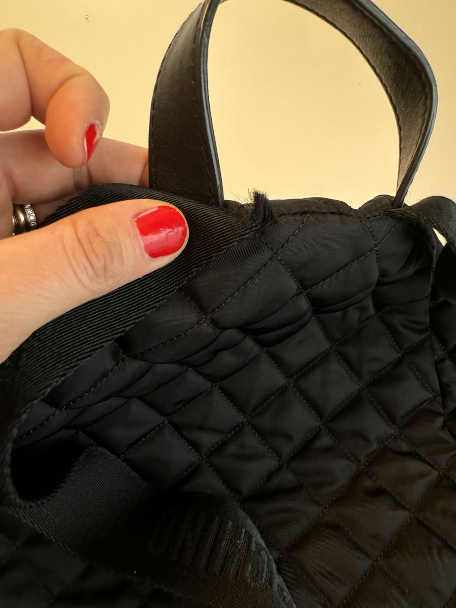 Moschino Zaini: Moschino Logo Backpack – Usato da Horw venduto da anamaria.marin 4