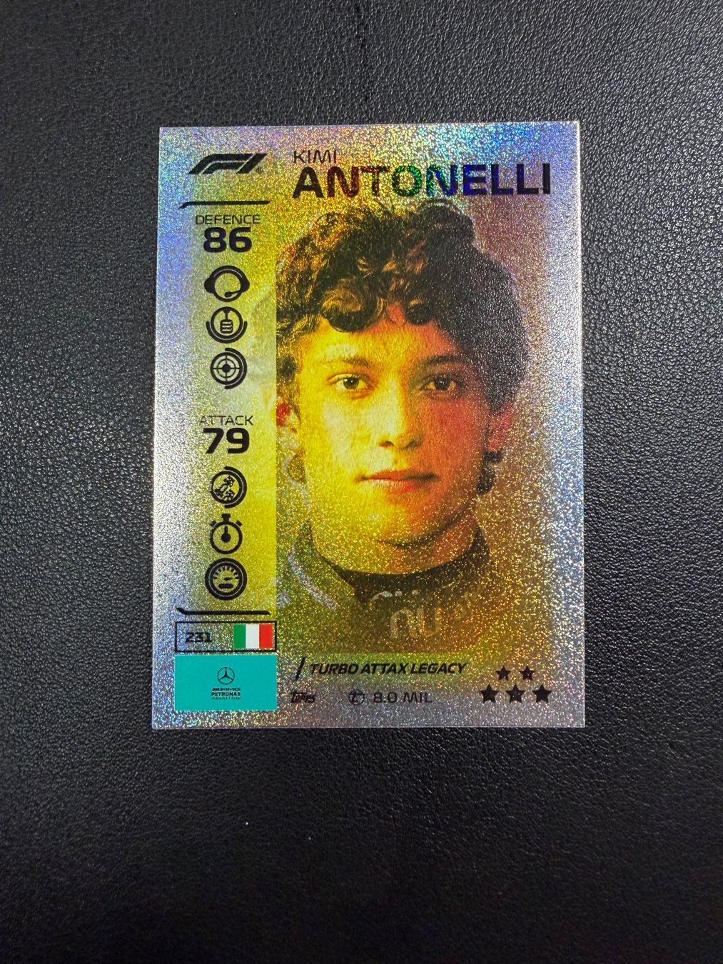 Topps Carte collezionabili: Topps Turbo Attax 2026 Kimi Antonelli 231 – Nuovo (secondo la descrizione) da oberrüti venduto da jeanmei