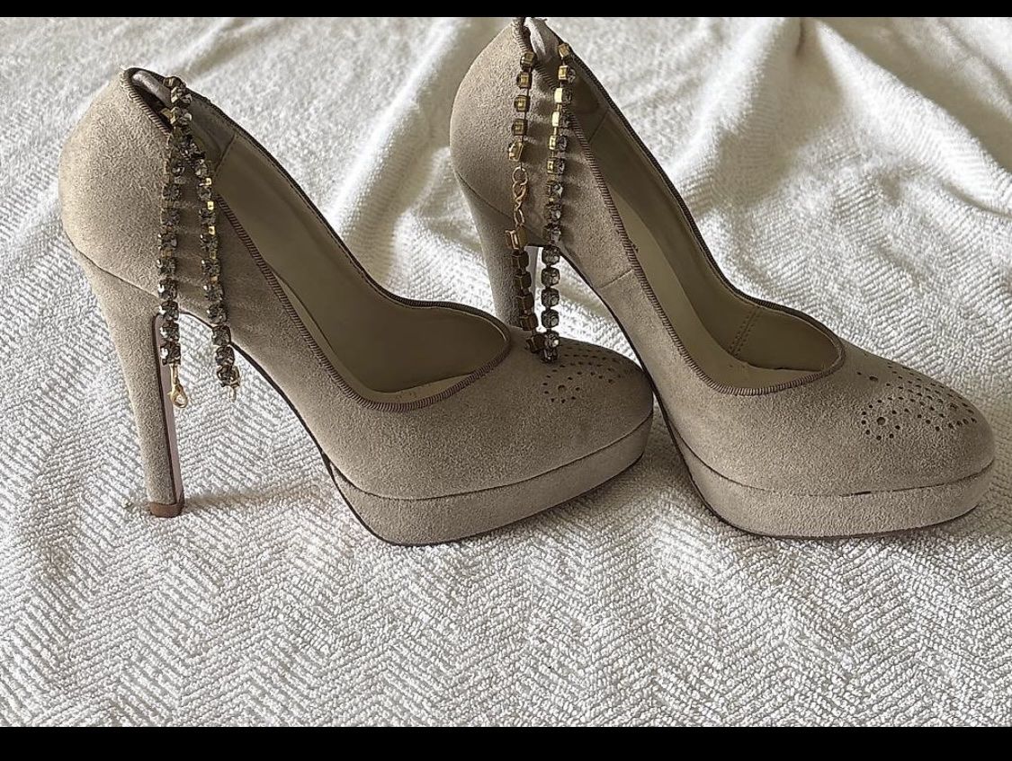 Scarpe da donna: Escarpins talons en daim – Nuovo (secondo la descrizione) da Salgesch venduto da ago_th8v