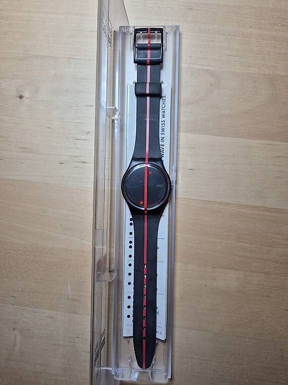 Uhren: Limitierte Swatch Uhr. Design von Not Vital – Gebraucht aus Münchenbuchsee von Apua 2