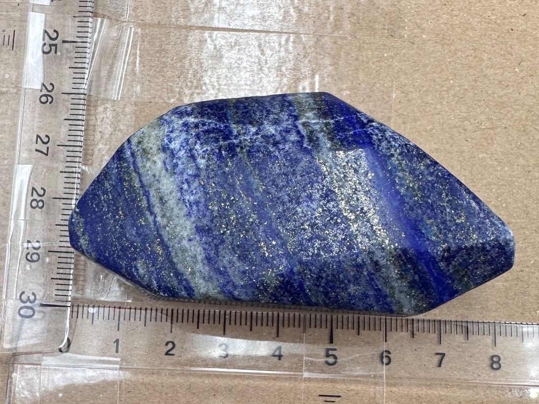 Minerali & Pietre curative: Lapislazuli Freiform, Handschmeichler Heilstein – Nuovo e nell'imballaggio originale da Männedorf venduto da Handschmeichler 4